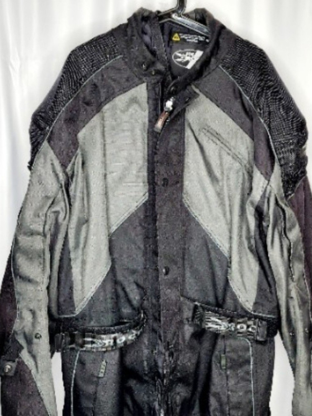 Joe Rocket Black And Dark Gray Performance Jacket
